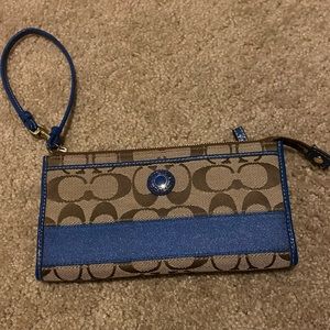 Authentic Coach Wristlet